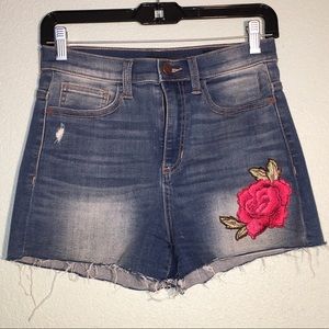 SP Black Label Small High Waisted Jean Shorts